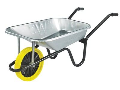 Walsall 85L Galvanised Heavy-Duty Builder's Wheelbarrow - Puncture Proof – – Now available at MTN Shop UK.