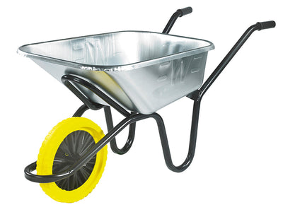 Walsall 120L Galvanised Heavy-Duty Invincible Wheelbarrow - Puncture Proof – – Now available at MTN Shop UK.