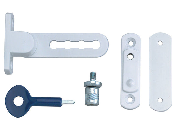 Yale Locks P117 Ventilation Window Lock White Finish Pack of 2 – – Now available at MTN Shop UK.