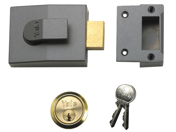 Yale Locks 82 Deadbolt Nightlatch 60mm Backset DMG Finish Box – – Now available at MTN Shop UK.