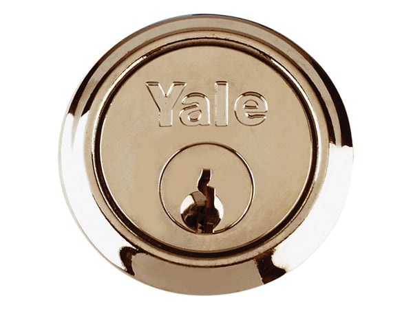 Yale Locks P1109 Replacement Rim Cylinder & 6 Keys Polished Brass Finish Visi – – Now available at MTN Shop UK.