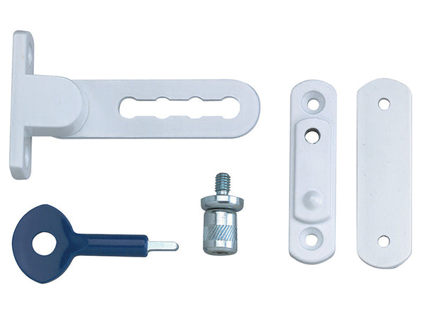 Yale Locks P117 Ventilation Window Lock White Finish Pack of 1 – – Now available at MTN Shop UK.