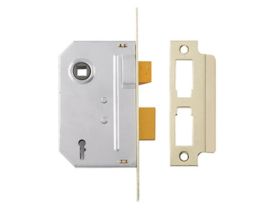 Yale Locks PM320 3 Lever Mortice Sashlock Polished Brass 65mm 2.5in – – Now available at MTN Shop UK.