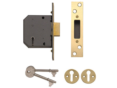 Yale Locks PM552 5 Lever Mortice Deadlock 67mm 2.5in Polished Brass – – Now available at MTN Shop UK.
