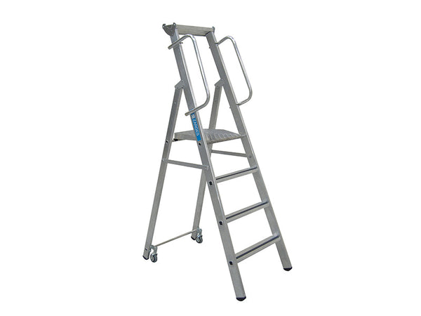 Zarges Mobile Mastersteps, Platform Height 2.59m 10 Rungs – – Now available at MTN Shop UK.