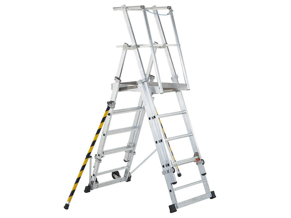 Zarges ZAP 2 Access Platform, Platform Height 1.3/1.6/1.8/2.1/2.4m 5-9 Rungs – – Now available at MTN Shop UK.
