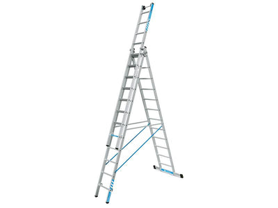 Zarges Skymaster Plus X Combination Ladder 3-Part 3 x 12 Rungs – – Now available at MTN Shop UK.