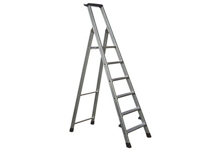 Zarges Trade Platform Steps, Platform Height 1.26m 6 Rungs – – Now available at MTN Shop UK.