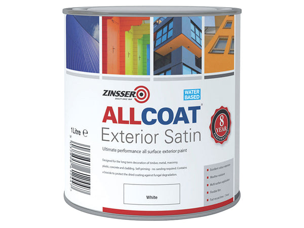 Zinsser AllCoat® Exterior White 1 litre – – Now available at MTN Shop UK.
