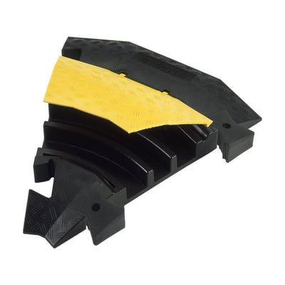 Adam Hall Defender 3 Cable Protector 45-Deg Curve – DEFENDER® 3 45° Curve with a detachable lid and two dovetail connectors. Used to connect with 85002 Cable Protector 3-channel. – Now available at MTN Shop UK.