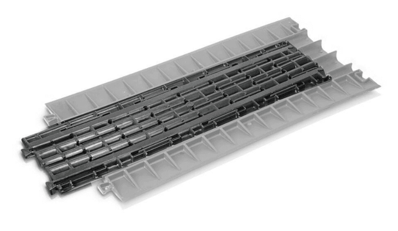 Adam Hall Defender Compact Base - 5 Channels – Made in Germany, this base can combine with cable protector 85100 to form a heavy-duty one with high load capacity to support trucks, forklifts, and other vehicles. – Now available at MTN Shop UK. - imagen 5