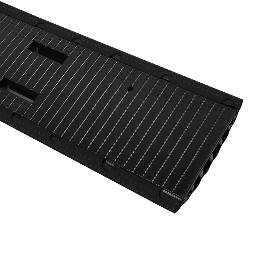 Adam Hall Defender OFFICE Cable Protector - 4 Channels – Non-slip, ultra-flat cable protector with 4 channels & pre-drill mounting holes for indoor uses; Made in Germany – Now available at MTN Shop UK. - imagen 3