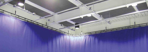 Doughty Curtain Track - Stage Curtain Track Application. Supplied by MTN Shop EU