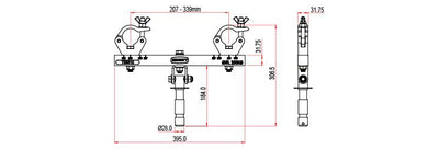 Doughty Solid Swivel Truss Adapter – second image