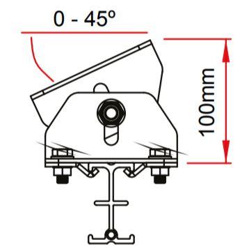 Doughty Studio Rail: Adjustable Angle Bracket. Supplied by MTN Shop EU - imagen 2