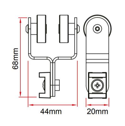 Doughty Studio Rail - Cable Carriage – second image