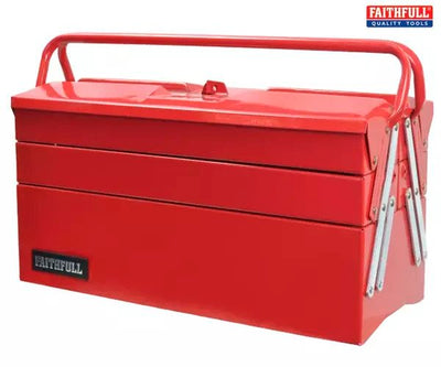 Faithfull Metal Cantilever Toolbox - 5 Tray 49cm (19in) – second image