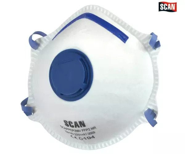 Moulded Disposable Mask Valved