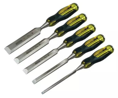 Bevel Edge Chisel with Thru Tang Set