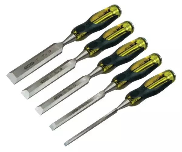 Bevel Edge Chisel with Thru Tang Set