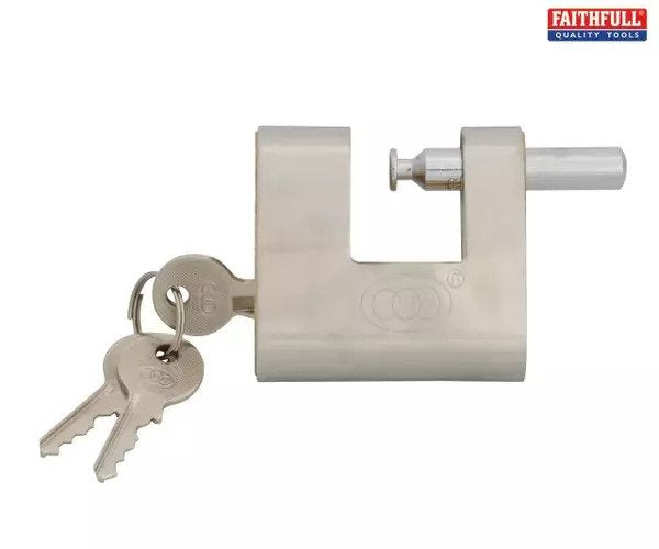 Brass Shutter Padlock - imagen 2