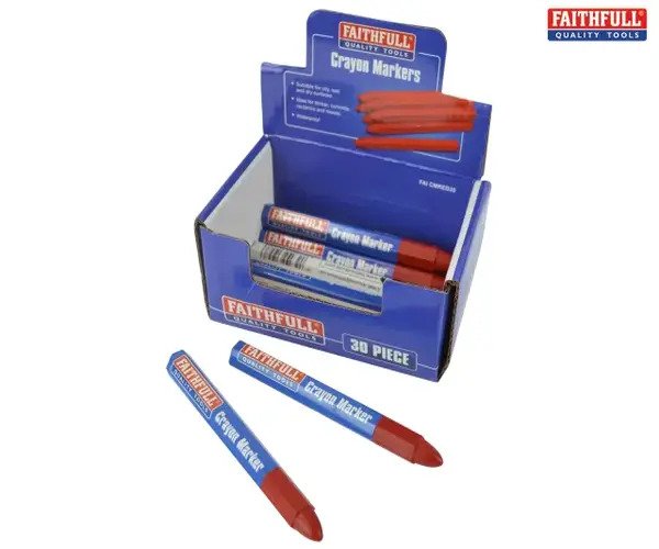 Crayon Marker Red