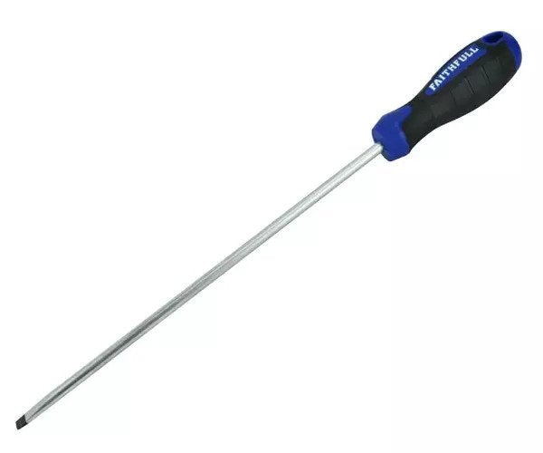 Screwdriver Flared Slotted Tip