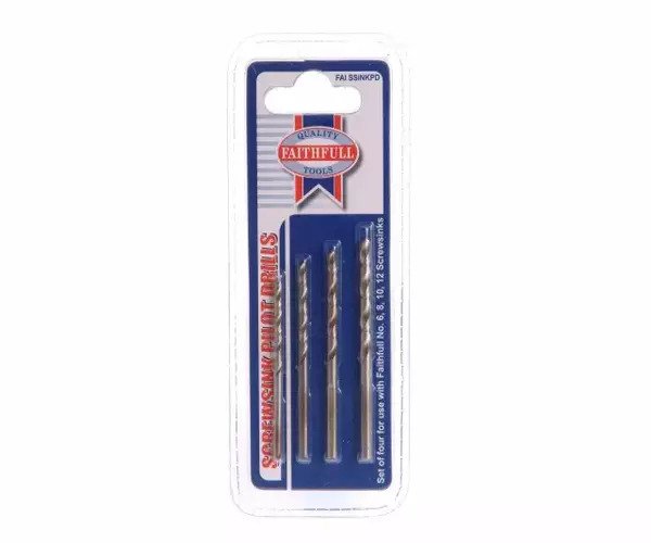 Screwsink Pilot Drill Set