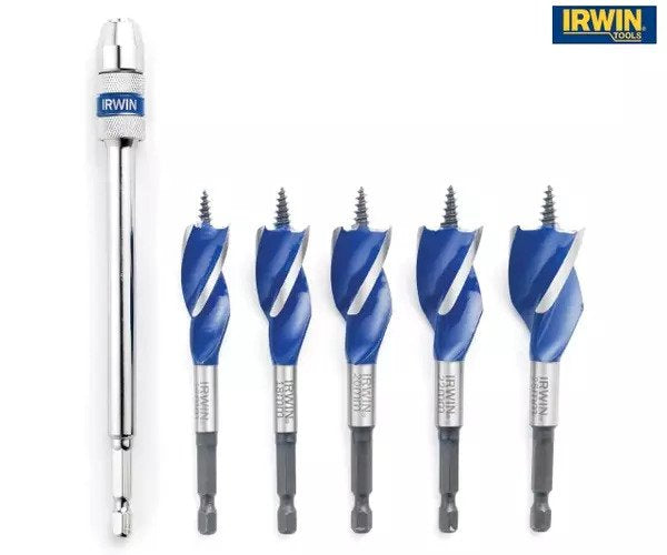 Blue Groove 6X Stubby Wood Bit Set - imagen 3
