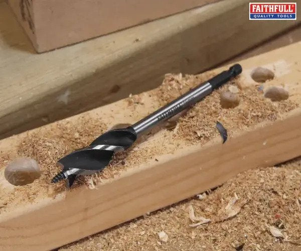 Faithfull Tri-Point Speed Auger Bit 16mm – – Now available at MTN Shop UK. - imagen 2