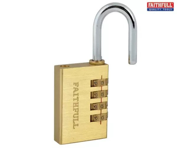 Brass Combination Padlock - imagen 2