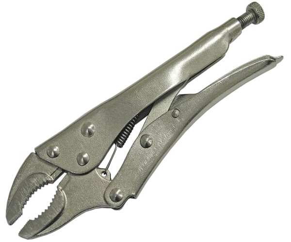 Curved Jaw Locking Pliers