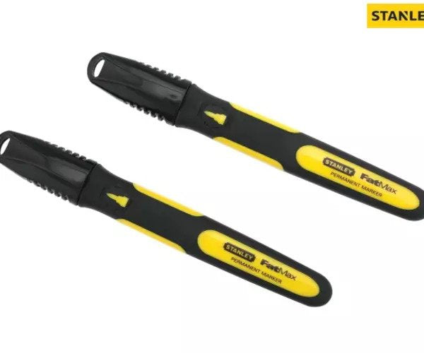 Stanley Fine Tip Marker Black (Pack 2) – – Now available at MTN Shop UK. - imagen 2