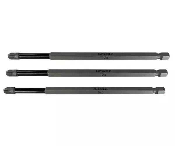 Pozidriv Impact Screwdriver Bits