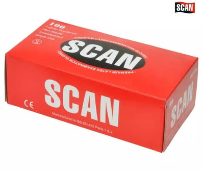 Scan Latex Gloves - Medium (Box 100) – second image