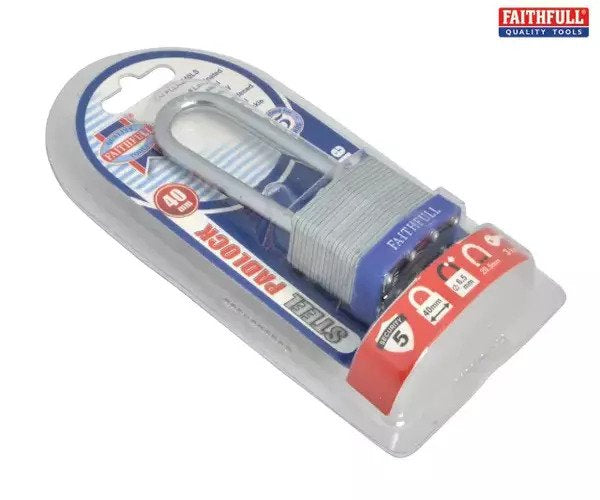 Laminated Steel Padlock - imagen 2
