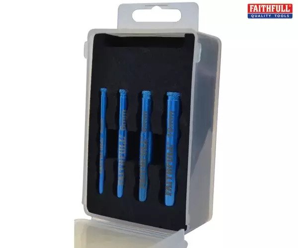 Diamond Ceramic Mini Holesaw Set - imagen 3