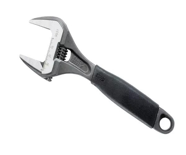 Extra Wide Jaw Adjustable Wrench