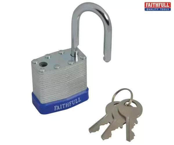 Laminated Steel Padlock - imagen 5