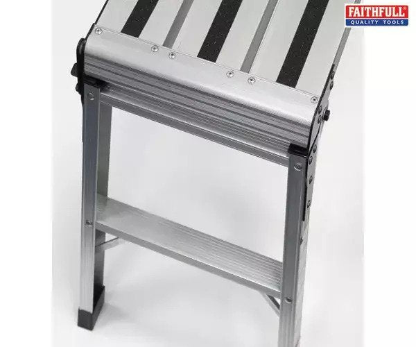 Fold Away Step Up Aluminium - imagen 2
