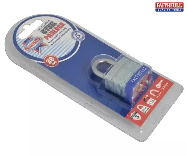 Laminated Steel Padlock - imagen 2