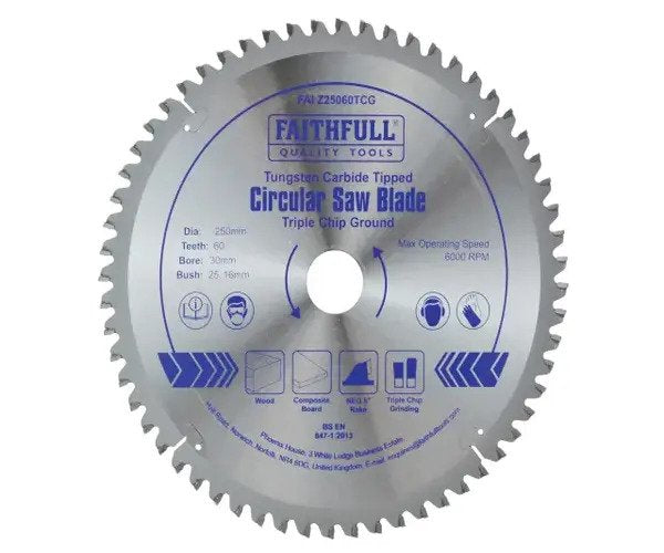 Circular Saw Blade Triple Chip Ground