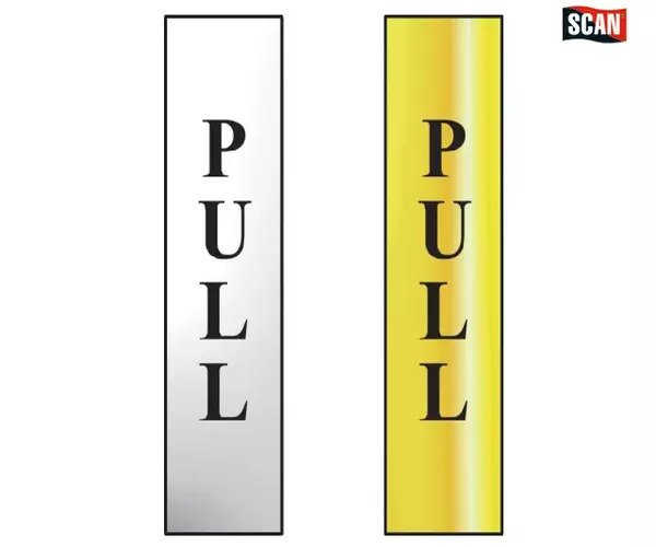 Pull Vertical - Polished Chrome Effect - imagen 2