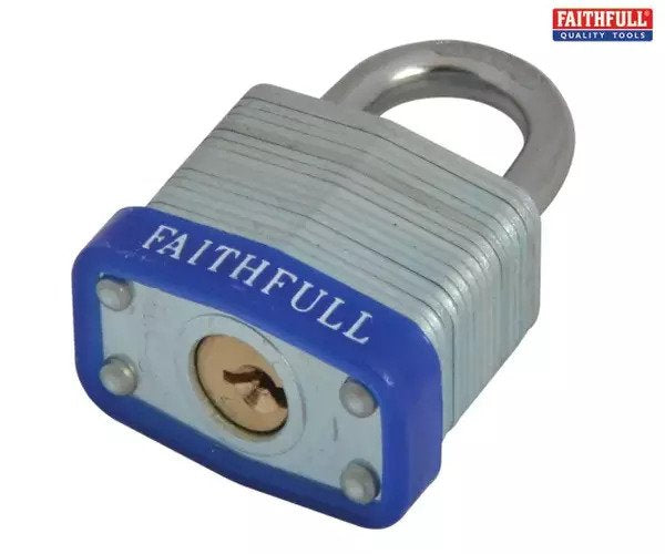 Laminated Steel Padlock - imagen 3
