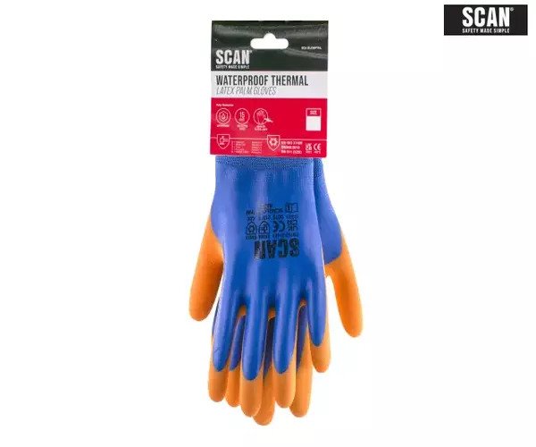 Thermal Waterproof Latex Coated Gloves - imagen 4