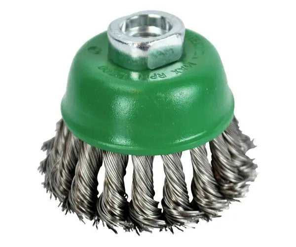 Wire Cup Brush Twist Knot
