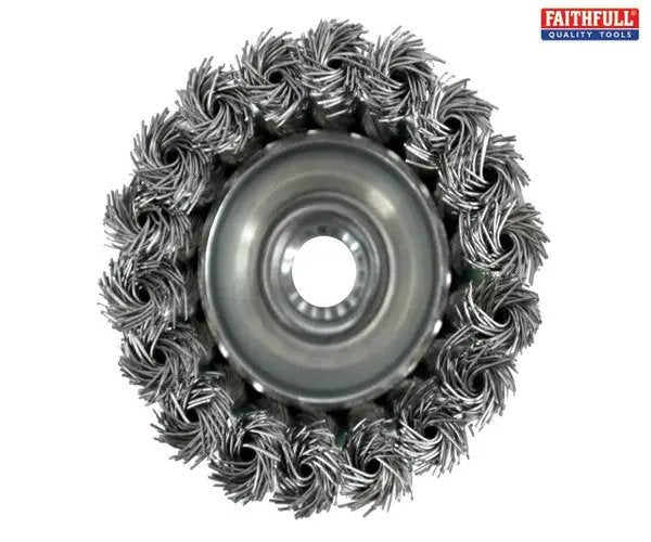 Wire Cup Brush Twist Knot - imagen 3