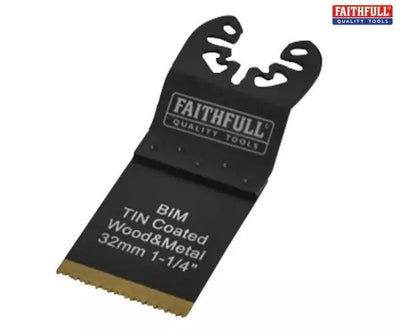 Bi-Metal Flush Cut TiN Coated Blade