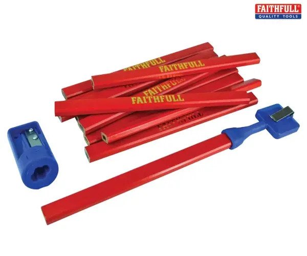 Carpenter's Pencil Kit Red - imagen 3