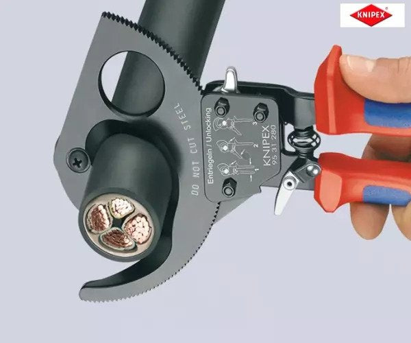 Ratchet Action Cable Shears - imagen 5